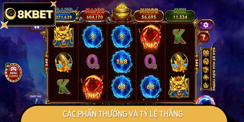 Các phần thưởng và tỷ lệ thắng